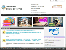 Tablet Screenshot of comune.quintoditreviso.tv.it